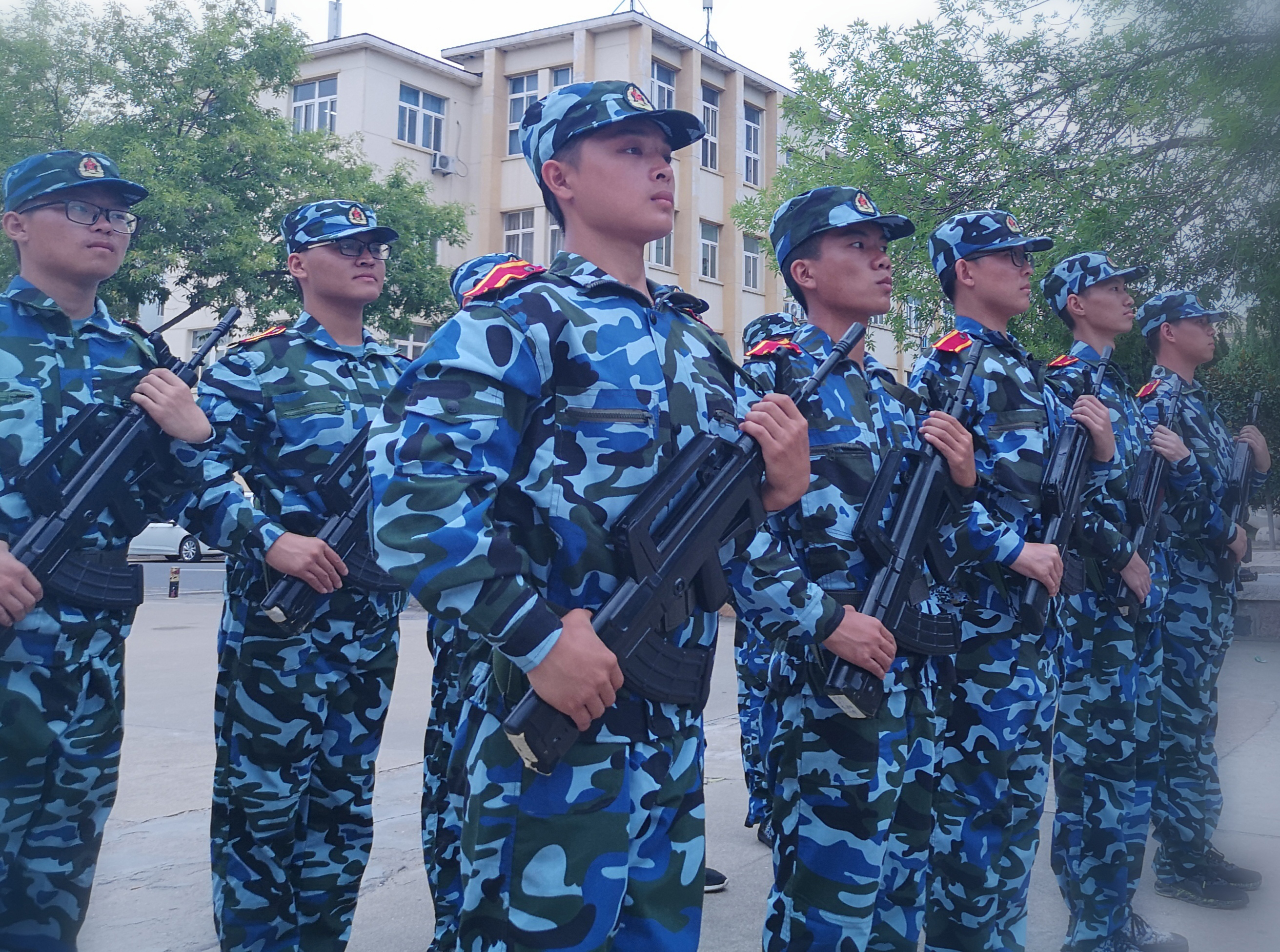 海軍旗語表演